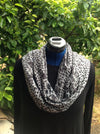 Wayi Bamboo light weight " Grey Animal Print" scarf